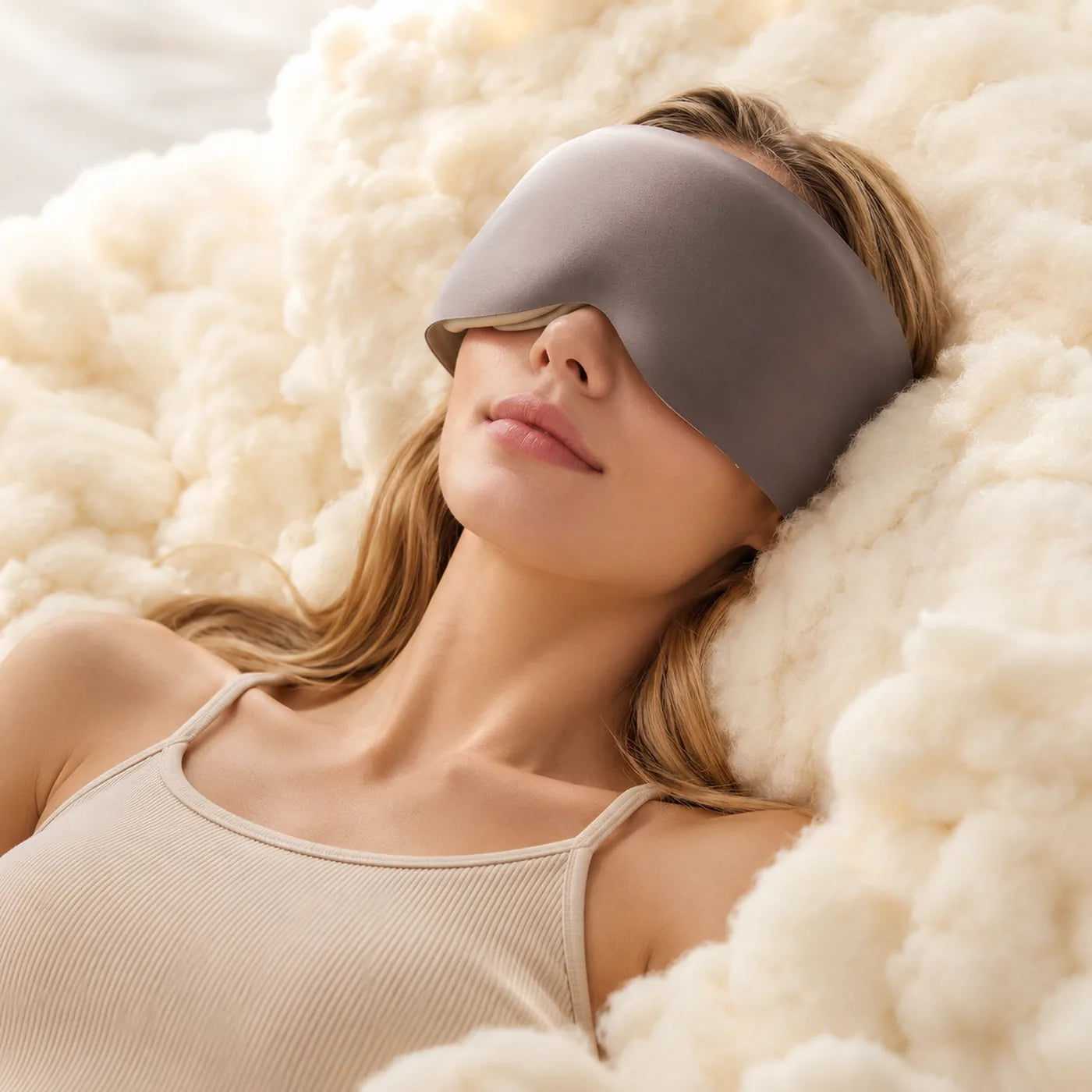 Veyra Rest-3D Weighted Eye Mask for Light-Blocking Sleep Comfort
