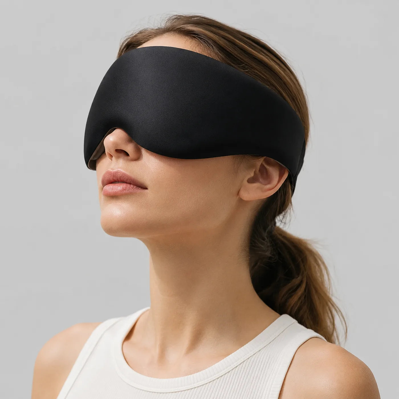 Veyra Rest-3D Weighted Eye Mask for Light-Blocking Sleep Comfort